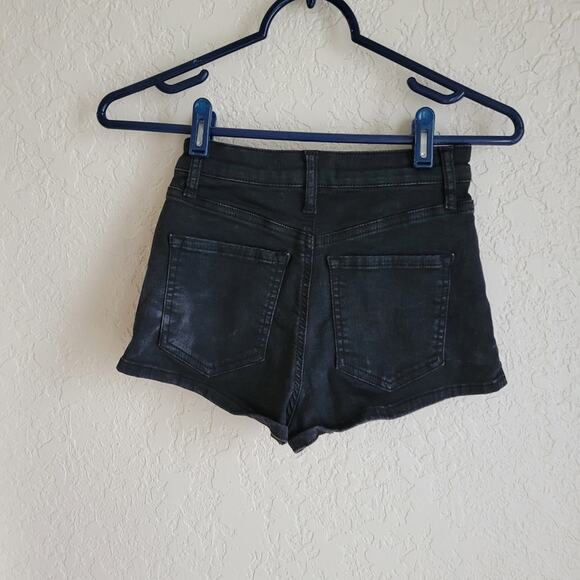 Free People Denim Shorts 25 - Picture 4 of 6